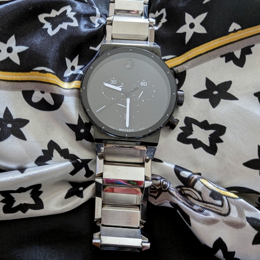 Movado Synergy Chronograph  Mens Watch
